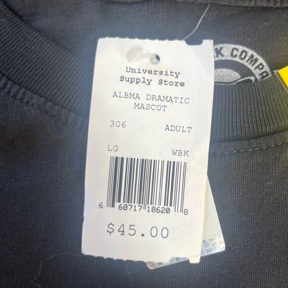 The Duck Company University Of Alabama Tshirt Roll Tide Elephant Black Large New - Picture 8 of 9